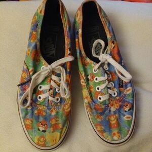 limited edition super mario bros tie dye low top vans